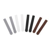 HOMSFOU 4 paia di gommini antiscivolo in silicone per occhiali e orecchie, morbidi cuscinetti per le orecchie per un comodo supporto e protezione del telaio per tutto il giorno