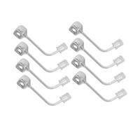 HOMSFOU 4 Paia Supporti Nasello in Resistenti Attacco Vite Antiscivolo Ricambi per Riparazione Montature da Sole e Adatti Forme del Naso