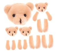 HOMSFOU 4 Pezzi a Forma Semilavorato per Decorazioni Fai da Te Accessori per Abbigliamento Progetti Creativi per Adulti e Ragazza