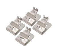 HOMSFOU 4 Pezzi Gancio Clip per Cintura Inossidabile per Utensili Elettrici Compatibile con Dewalt Organizer per Strumenti Elettrici Resistente