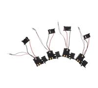 HOMSFOU 4 Pezzi Interruttore Led Chiave con e al a Batteria Litio per Luce Plastica Metallo, Sensibile Start/stop, Portatile per Riparazioni Interne e Officina