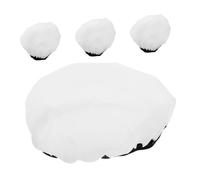HOMSFOU 4 Pezzi Paralume Fotografico Coprilampada Diffusore Foto Paralume Copertura Del Panno Della Lampada Calza Luce Diffusore Calza Della Lampada Del Riflettore Nylon Bianca