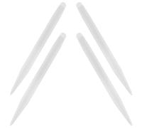 HOMSFOU 4 Pezzi Penna Stylus Doppia Punta per Tablet e Lavagne Elettroniche Design Magnetico Punta Fine Alta Precisione Materiale Plastico per Riunioni e Lezioni