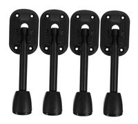 HOMSFOU 4 pz Base pieghevole Tavolo Pieghevole Estensori Gambe Regolabile Gambe Heavy Duty Pieghevole Cerniera Staffa Heavy Duty Tavolo Gamba Livellatori Heavy Duty Outdoor Tavolo Gambe In Ferro