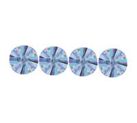 HOMSFOU 4 Set Adesivi Sensoriali Calmanti Strisce Decorative Per Ufficio Materiale Design Per Stress E Alleviare La Noia Per Persone Con Autistici 50 Fogli*4