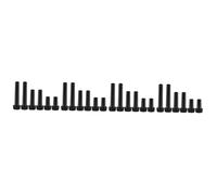 HOMSFOU 4 Set Interruttore Della Maniglia Della Lampada Interruttore Di Ricambio Circolare Sostituire Chiave Intrecciare Sostituzione Leggero Nero Black Plastica 6 Pezzi*4