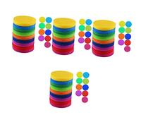 HOMSFOU 4 Set Marcatori Per Tappeto Segnapunti Colorati Per Aula Prescolare Materiale Resistente E Sicuro Per Esercizi Yoga E Giochi Lattenzione Dei E Mantiene Aula Ordinata 50 Pezzi*4