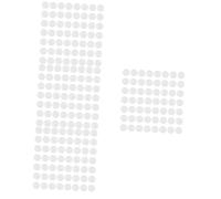 HOMSFOU 4 Set Particelle Di Gomma Siliconica Anticollisione Adesivi Adesivi Protezione Tattile Manopole Paraurti Per Porte Nastro Fermaporta Paraurti Per Mobili Cuscinetti 100 pezzi*4