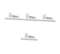 HOMSFOU 4 Set Set di Strumenti per la Ceramica Taglio Ceramica per Strumenti di punteggio modellazione perforatore di Ceramica Clay Cutters Acciaio Inossidabile Silver