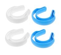 HOMSFOU 4pezzi Cuneo per Porta Senza Danni Fermaporta di Sicurezza per Ragazzo Ragazza Ragazza e Animali Domestici Stipite della Porta Comodo e Antiscivolo Clip Fermaporta Pressione per Ca