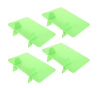 HOMSFOU 4pezzi Pannello Divisore per Scrivania in Feltro per Privacy in Aula e Ufficio Separazione Visiva e Acustica Facile Installazione Dimensioni per Studenti e Professionisti