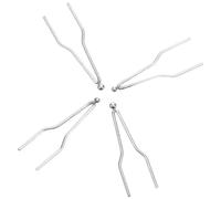 HOMSFOU 4pezzi Punte Metalliche per Pirografia per Legno Punte di Ricambio per Pennarelli Pirografo ad Alta Impedenza Accessori per Strumenti per Pirografia per Artigianato Fai da Te