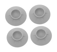 HOMSFOU 4pezzi Tappetini Antiscivolo Per Lavatrice Supporti Con Ventose Protezione e Stabilità Per Mobili e Elettrodomestici Per e Rumori Antiscivolo e Resistente Al Usura