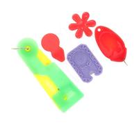 HOMSFOU 5 Pezzi Infila Ago Fili per Cucire Se Stesso Kit da Cucito Aghi Grandi Filo Infila per Cucire a Mano Attrezzo Maglieria Dovere Filettatrici Aiuto Bisogno Plastica Colore Casuale