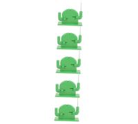 HOMSFOU 5 Pezzi Infilatore per Aghi Forma Cactus Dispositivo Infilatura per Cucito Facile da Usare per Filo e Corda Strumento Cucitura Pratico