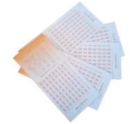 HOMSFOU 5 Pezzi Manuale con 64 Esagrammi, Guida in Carta per Principianti | Interpretazione Dettagliata, Predizione Accurata, Illustrazioni Curate, per Lettori Esperti e Neofiti