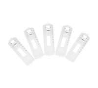 HOMSFOU 5 Pezzi Piedino per Macchina da Cucire Accessori Piedino per Asole Piedino per Uso Domestico Ago per Macchina da Cucire Piedino per Trapuntatura per Macchina da Cucire Forniture