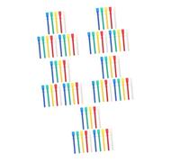 HOMSFOU 5 Set Pz Spalmatore Colla per Strumenti Applicatori Colla con Impugnatura Comfort Spatole Colorate per DIY E Lavori Falegnameria 15 Pezzi * 5