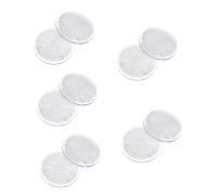 HOMSFOU 5 Set Soppalco della Tazza di Aspirazione Disposizioni Forniture per I Fiori Ufficio A Casa per Bouquet Floreale Transparent Plastica 2 Pezzi * 5