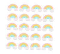 HOMSFOU 50 pezzi Gommine Mini Portatili per Cancellini Morbidi e Versatili per e Colori Cancelleria Kawaii per Scuola Studio e