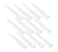 HOMSFOU 50 Pezzi Ugelli per Calafataggio da Beccucci per Sigillante Compatibili con Silicone Impermeabili e Riutilizzabili per Applicazioni Sigillatura e Riparazione