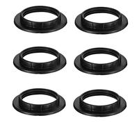 HOMSFOU 50pezzi Anello Portalampada Anello Collare Paralume Adattatore Ricambio Per Attacco Bloccaggio Fissaggio Luce