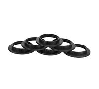 HOMSFOU 50pezzi Anello Portalampada Per Apparecchi Illuminazione e Ventilatori Anello Collare Paralume Adattatore Ricambio Fissaggio Luce