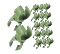 HOMSFOU 50pezzi Clip da Giardino in Materiale Robusto Fibbie di Fissaggio per Tralicci per Piante Supporto per Piante da Esterno Pratiche e Facili da Usare Adatte Frutteti, Orti e Aree