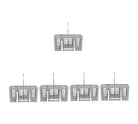 HOMSFOU 5pezzi Basket Per Utensili Da Lavastoviglie Organizzatore Di Posate Inossidabile Cesto Per Cutlery Per Massimizzare Lo Spazio e Facilità Di Pulizia Compatibile Con Soluzione