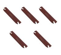 HOMSFOU 5pezzi Lathe Parting Tool Holder Per Taglio Di Precisione Utensile Per Scanalature Supporto Per Inserti Di Tornitura Compatibile Con Macchine Cnc Strumento Versatile Per Settori