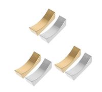 HOMSFOU 6 PCS Titolare d'Argento Dorato Ristorante Resto Taglierina Bacchette Cuscino Frese Creative Posate Decorazioni di Utensile Bacchette da Tavola Coltello in Acciaio