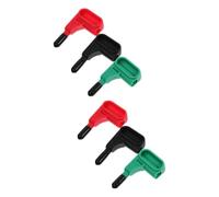 HOMSFOU 6 pezzi multimetro testa di aspirazione magnetica, tester per fili, pratica sonda per testare piccoli multimetri, sonde di prova magnetica pratica sonda magnetica