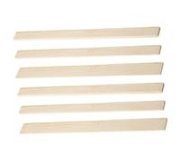 HOMSFOU 6 Pezzi Strumenti di Ceramica Strutturato Rotolando Artigianato Mestiere Modellazione Incuneamento Argilla da Modellare Asciugare all'Aria di Legno