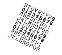 HOMSFOU 72 pezzi Toppe Termoadesive Alphabetiche e Numeriche per Abbigliamento Adesivi Fai da Te per Vestiti Borse e Accessori Facili da con Ferro o Cucitura Resistenti e Decorativi