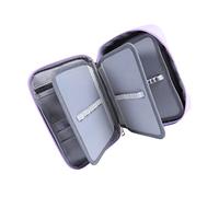 HOMSFOU 72fori Astuccio Matite Quadrato Scomparti Portapastelli Volume Per Disegno e Trucco Portatile Con Cerniera Custodia Multifunzione Per Ragazze Scuola Ufficio e Artisti