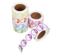 HOMSFOU 7rotoli Etichette Adesive Giorni Settimana Etichette Giorni Feriali Adesivi Date Giornaliere per Ristoranti Panetterie Boutique