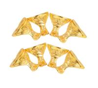 HOMSFOU 8 Pezzi Supporti Angolari Vintage in per Mobili Scatole Regalo e Contenitori Protezione Antiscivolo e Rinforzo Stabilità