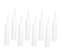 HOMSFOU 8 tubi vuoti per sigillatura contenitori sigillanti in plastica durevole per resina epossidica per riparazioni crepe perdite applicatori riutilizzabili lavabili
