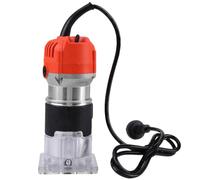 HOMSFOU 800w Fresatrice Elettrica Per Legno Utensile Per Finitura e Scanalatura Macchina Per Lavorazione Del Legno Trimmer Per Decorazioni Di Natale e Ringraziamento Potente e Facile Da