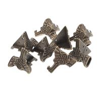 HOMSFOU 8pezzi Gambe Decorative Per Scatole e Mobili Da Protezioni Angolari Vintage Per Portagioie e Mobili Antichi Facile Installazione e Resistente Alla Rottura