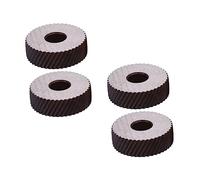 HOMSFOU 8pezzi Ruote Per Tornio Strumento Finitura Coarse Knurling Wheel Per Decorazione Superficie Utensili Per e Te