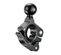 HOMSFOU Adattatore Base di Montaggio a Sfera da 17 Mm per Manubrio di Bicicletta e Veicoli a Motore, Supporto Telefono in Lega di Alluminio Resistente, Compatibile Mountain Bike, Scooter