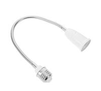 HOMSFOU Adattatore Prolunga Lampadina Con Tubo Flessibile Convertitore Portalampada Per Estensione e Posizionamento Luce