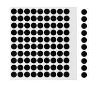 HOMSFOU Adesivi Oscuranti per LED Riutilizzabili 10mm Pet Nero 100 Pezzi, Coperture Oscuranti per Dispositivi Elettronici, Accessori per Occhiali Intelligenti per Privacy e Dimmeraggio