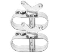 HOMSFOU Argano a Cavo in Alluminio per Copertura Piscina Fuori Terra Tenditore per Coperture di Sicurezza Invernali Kit Fissaggio Cavo per Piscine Rotonde Ovali e Rettangolari fuori