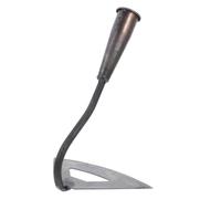 HOMSFOU Attrezzo da Giardino in Ferro Argento, Strumento Versatile per Orto, Leggero e Facile da Usare per Diserbo e Coltivazione in Giardino