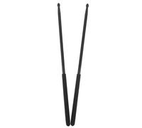 HOMSFOU Bacchette Antiscivolo in Lega di Alluminio, Nere 5a per Batteria per Danza e Percussioni, per Principianti e Appassionati