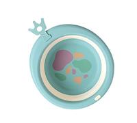 HOMSFOU Bacinella Pieghevole in Silicone Vaschetta Per Il Bagnetto Vasca Per Il Lavaggio Del Sedere Del Bambino Lavatoio Salvaspazio Bacino Del Bambino Gel Di Silice Piega Neonato Lavabo