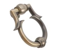 HOMSFOU Battente Porta in Lega Stile Classico Battacchio Decorativo per Porta d Ingresso Sicurezza e Design Minimalista per Casa e Ufficio