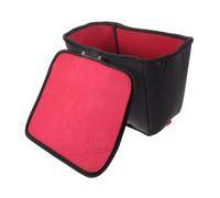 HOMSFOU Bike Basket Insert Bag, Fodera in Spugna e Microfibra Nera, Assorbimento Urti Migliorato, Facile Manutenzione, per Passeggiate in Città e Uso Quotidiano